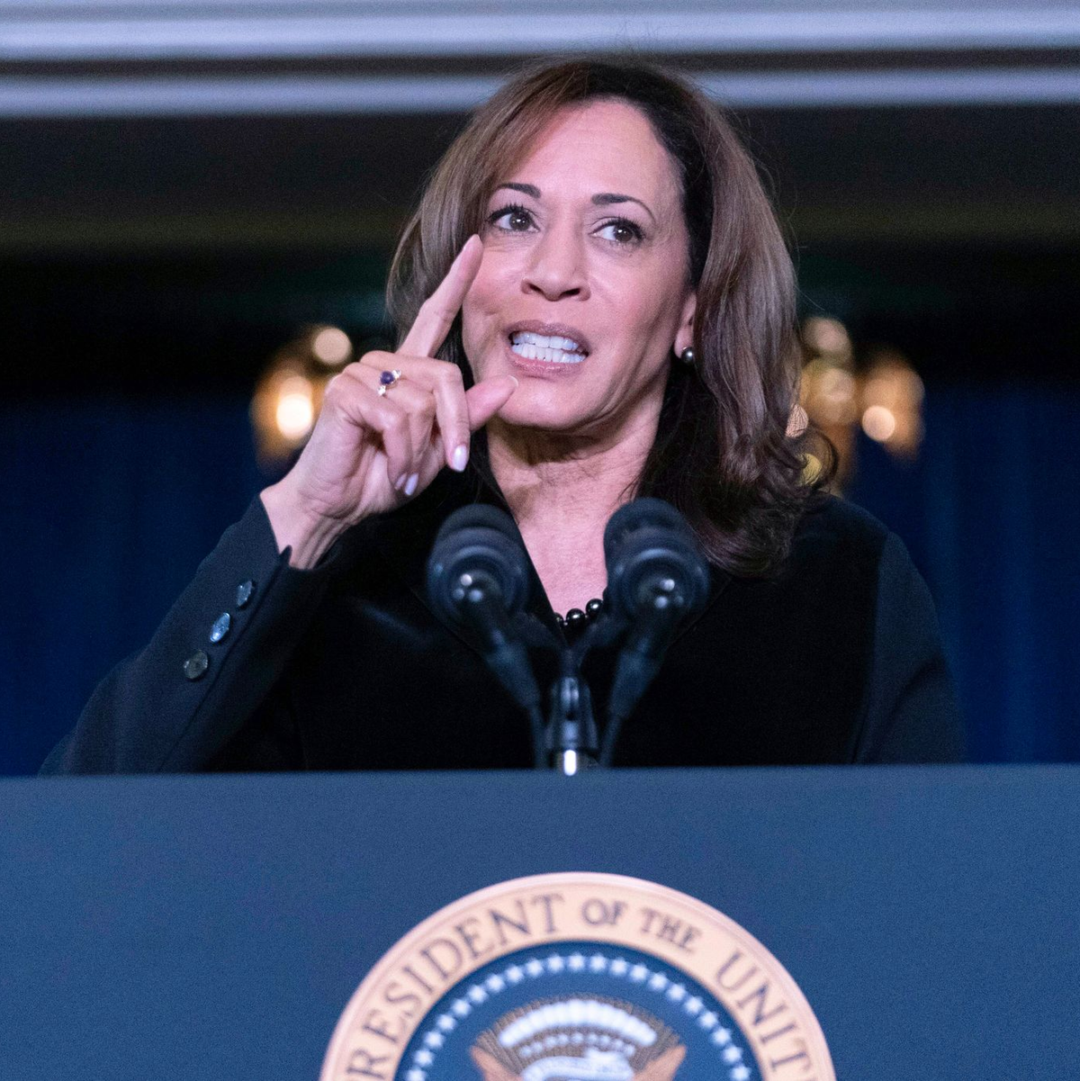 Für Kamala Harris dürfte es ein schwerer Tag werden. (Archivbild) - Foto: Jose Luis Magana/AP/dpa