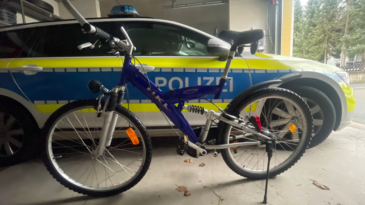 POL-HI: Fundfahrrad in 31028 Gronau (Leine)/OT Barfelde - Zeugenaufruf - Foto: presseportal.de