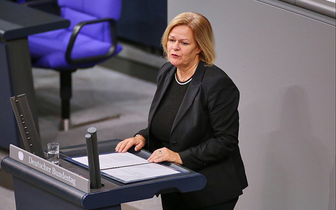 Nancy Faeser (Archiv) - Foto: über dts Nachrichtenagentur