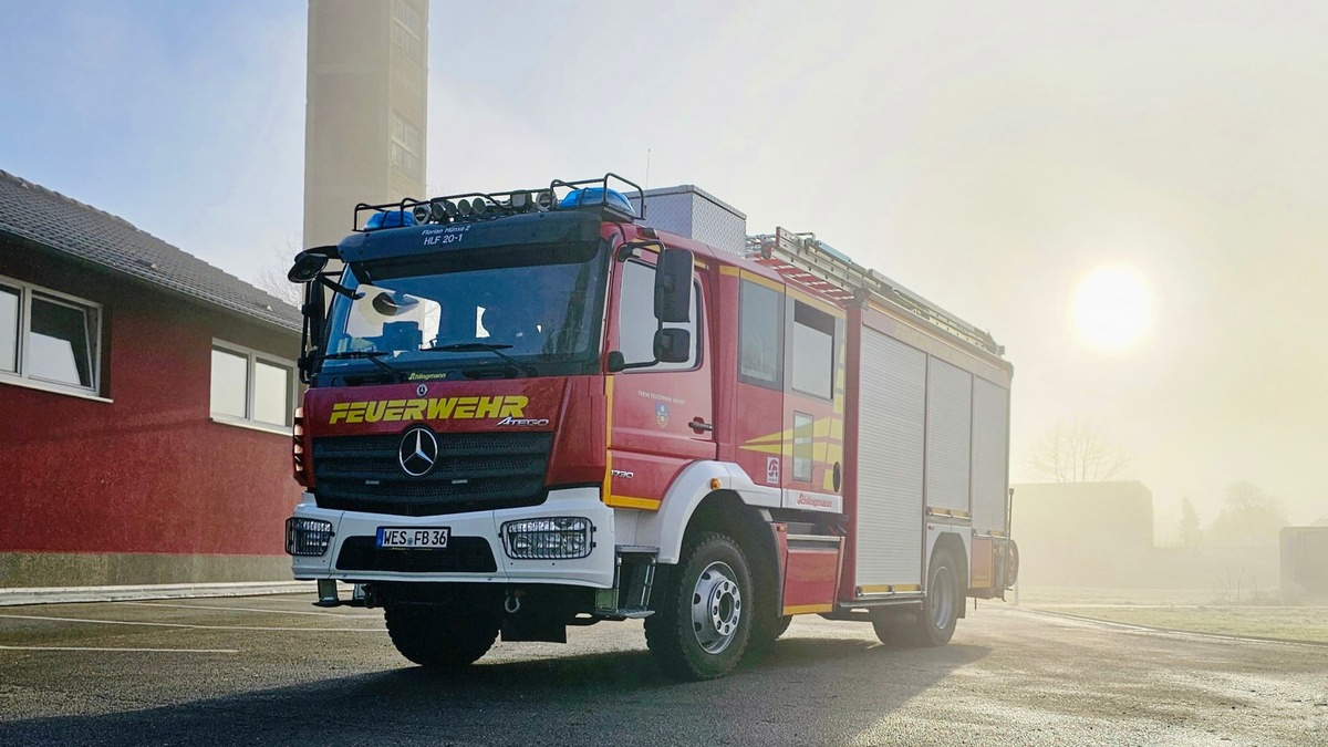 FW Hünxe: Hindernis von Passanten beseitigt - Foto: presseportal.de