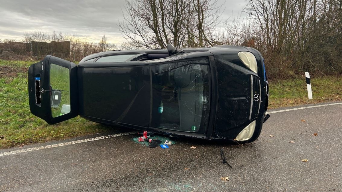 POL-PDLD: A65/AS Insheim - Zu schnell in die Ausfahrt - Foto: presseportal.de