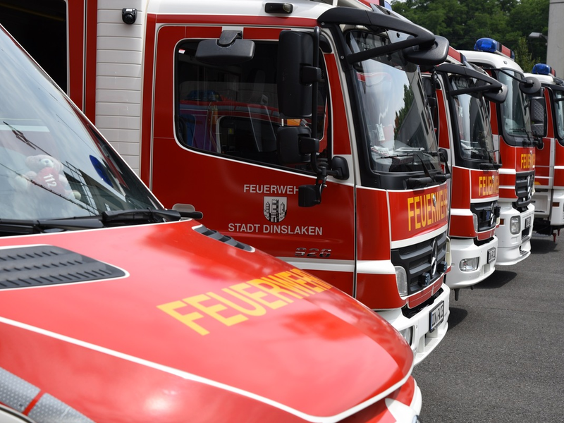 FW Dinslaken: Ausgelöste Brandmeldeanlage - Foto: presseportal.de