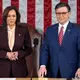 Es war ausgerechnet die Aufgabe von Kamala Harris, das formale Prozedere im Kongress zu leiten und den Wahlsieg ihres Kontrahenten Donald Trump zu besiegeln. - Bild: Matt Rourke/AP/dpa