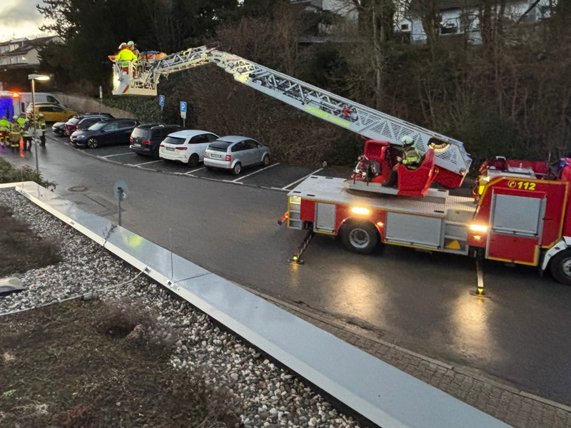 FW-EN: Sturmtief zog über Herdecke - 18 Einsätze und 1 verletzte Person - Foto: presseportal.de