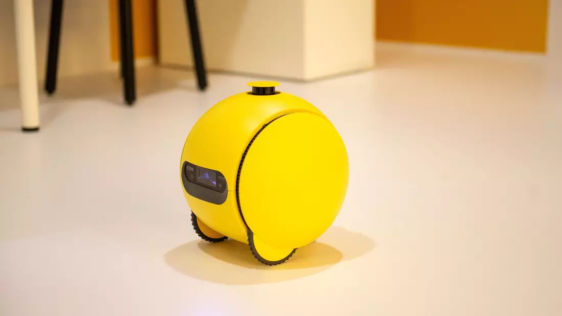 Einen Preis für den kleinen Roboter nennt Samsung weiterhin nicht. - Bild: Andrej Sokolow/dpa
