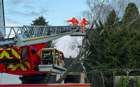 FW-E: Sturm über Essen - Feuerwehr im Dauereinsatz - Foto: presseportal.de