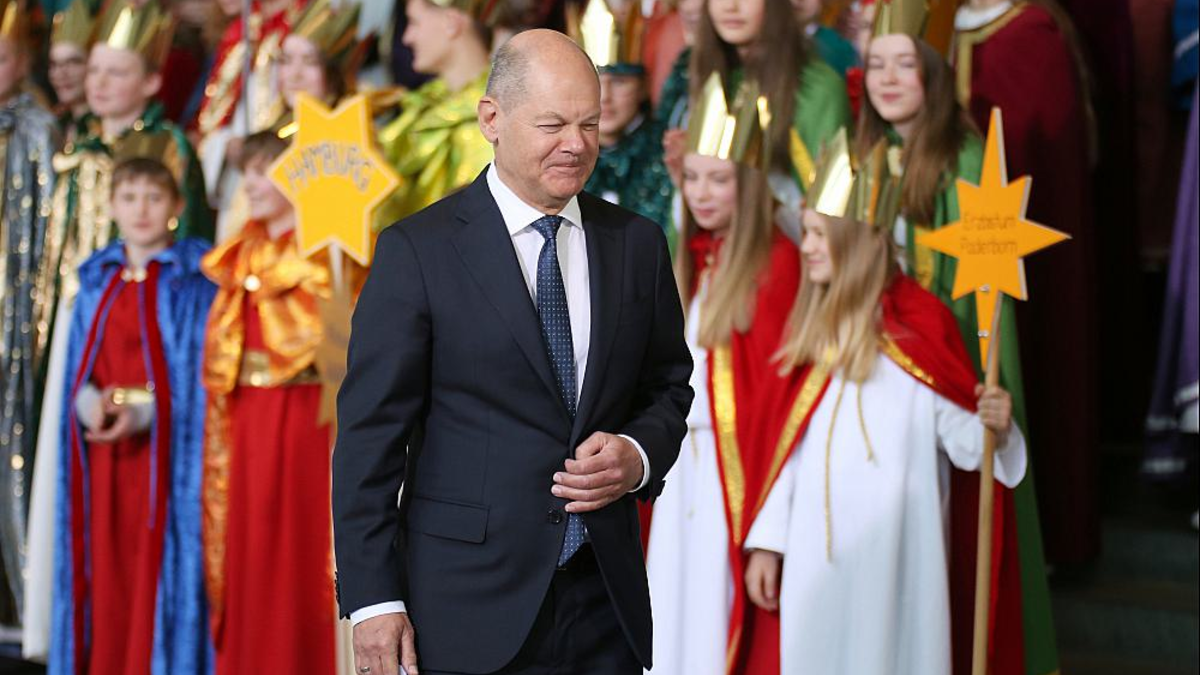 Olaf Scholz mit Sternsingern am 07.01.2025 - Foto: über dts Nachrichtenagentur