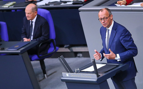 Olaf Scholz und Friedrich Merz (Archiv) - Foto: über dts Nachrichtenagentur