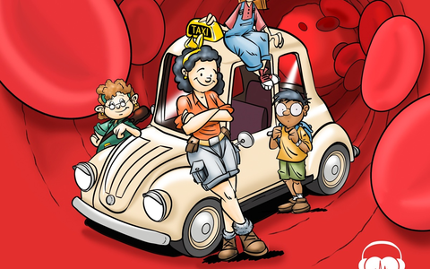 Es wird Heiser bis wolkig: Die neue Folge des medizini-Podcasts Taxi ins Mich lässt Kinder über die Stimme staunen - Foto: presseportal.de