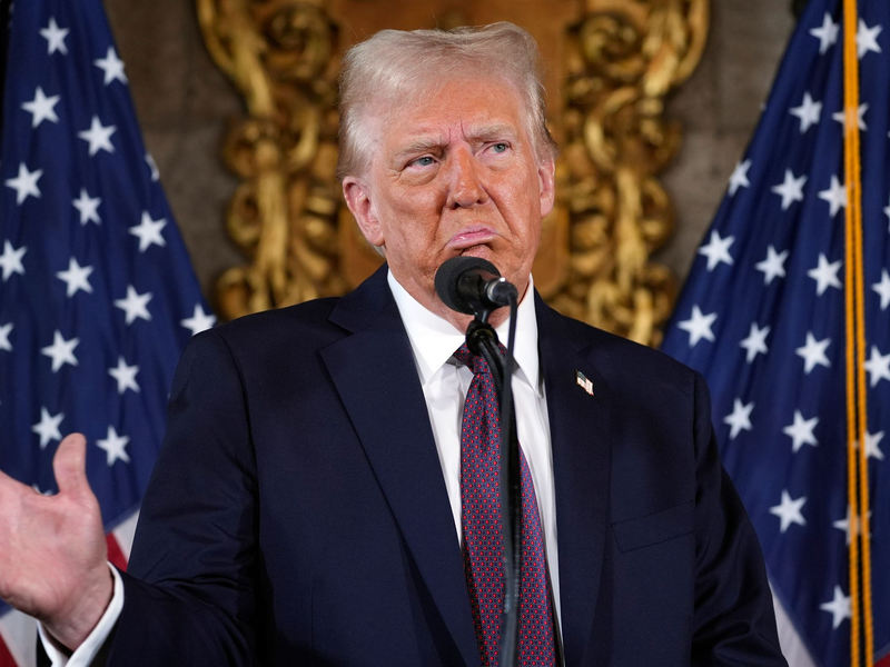 Trump fordert schnell einen endgültigen Deal zum Gaza-Konflikt und reklamiert den Verhandlungserfolg für sich. (Archivbild) - Foto: Evan Vucci/AP/dpa