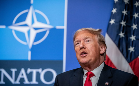 Macht seit Jahren beim Thema Verteidigungsausgaben Druck: US-Präsident Donald Trump. (Archivbild) - Foto: Michael Kappeler/dpa Macht seit Jahren beim Thema Verteidigungsausgaben Druck: US-Präsident Donald Trump. (Archivbild) - Foto: Michael Kappeler/dpa