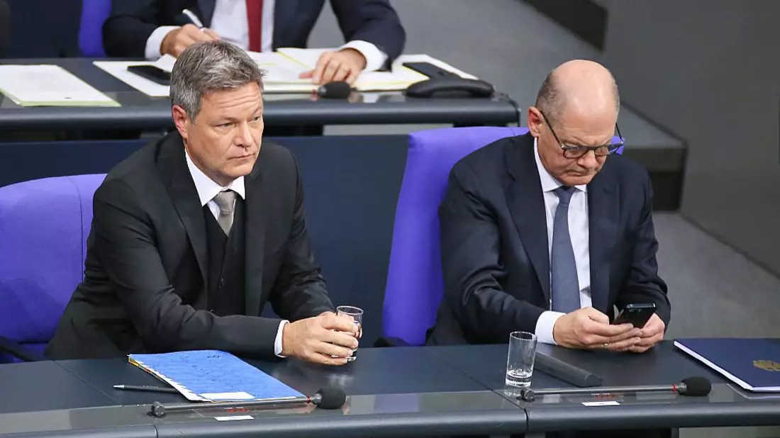 Robert Habeck und Olaf Scholz (Archiv) - Bild: über dts Nachrichtenagentur