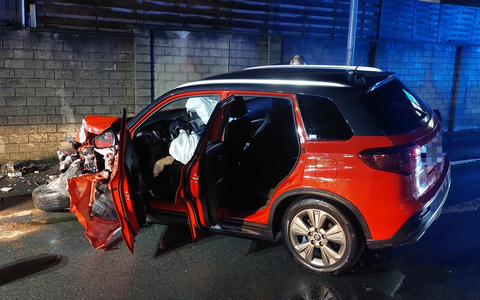 FW-EN: Verkehrsunfall auf der B483 in Schwelm - Foto: presseportal.de