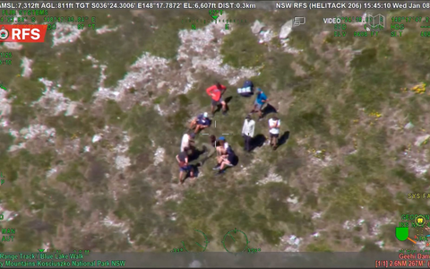 Der Student wurde nach fast zwei Wochen in der Wildnis gefunden.  - Foto: Nsw Rural Fire Service/NSW Rural Fire Service/dpa