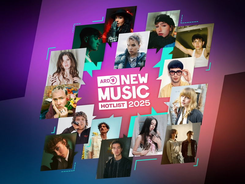 „New Music 2025“-Hotlist: Die jungen Programme der ARD und Deutschlandfunk Nova präsentieren die künftigen Musikstars - Foto: presseportal.de
