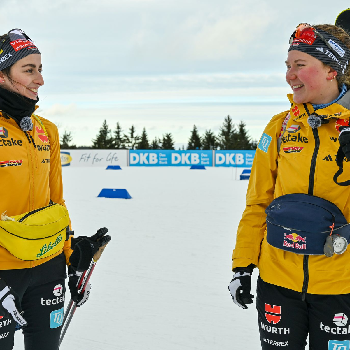 Selina Grotian freut sich auf stimmungsvolle Atmosphäre in Oberhof. - Foto: Martin Schutt/dpa