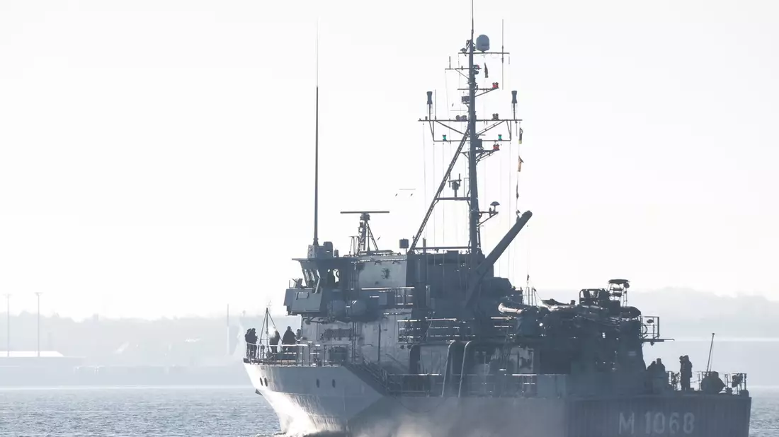 Kieler Marineeinheit auf den Weg in den NATO-Einsatz - Bild: presseportal.de