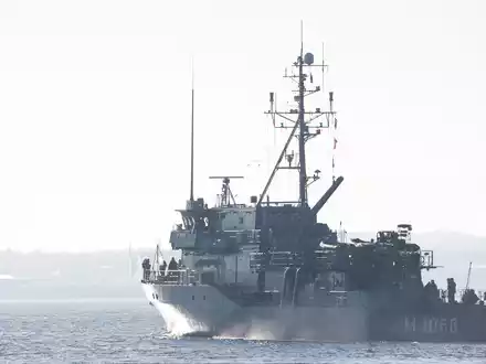 Kieler Marineeinheit auf den Weg in den NATO-Einsatz - Foto: presseportal.de