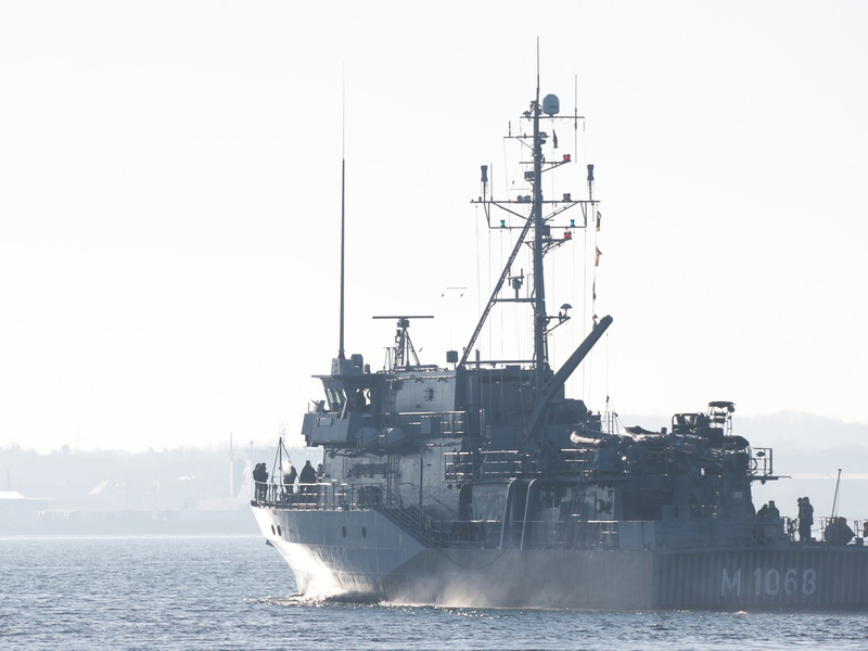 Kieler Marineeinheit auf den Weg in den NATO-Einsatz - Foto: presseportal.de