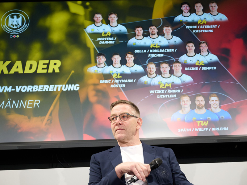 Bundestrainer Alfred Gislason - Foto: Bernd Thissen/dpa