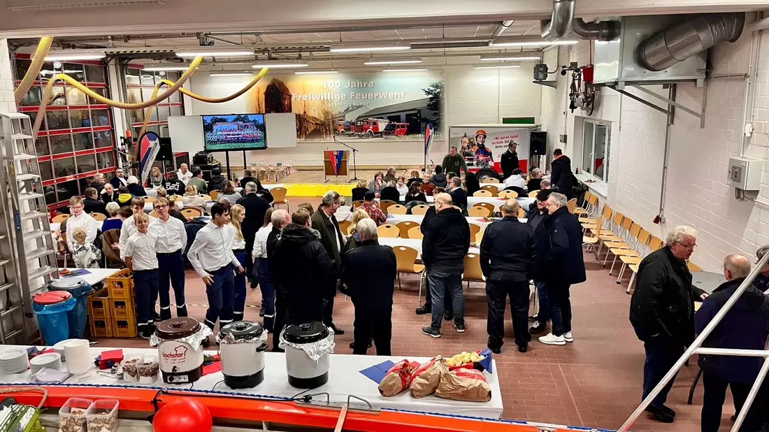 FW Hünxe: Jugendfeuerwehr Hünxe feierte Neujahrsempfang - Bild: presseportal.de