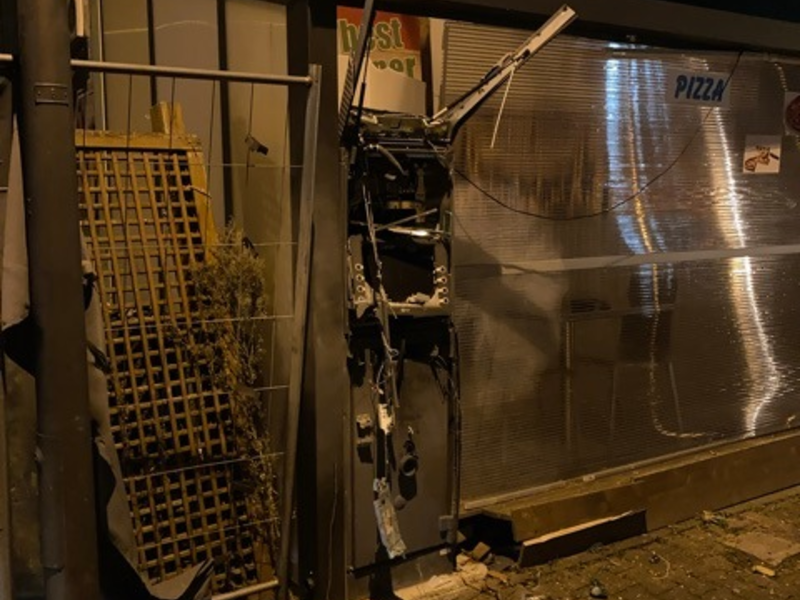 POL-F: 250108 - 0026 Frankfurt - Bergen-Enkheim: Geldautomatensprengung - Zeugen gesucht - Foto: presseportal.de