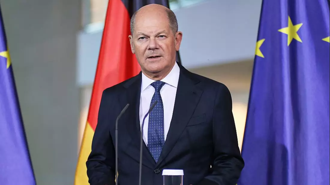 Olaf Scholz am 08.01.2025 - Bild: über dts Nachrichtenagentur