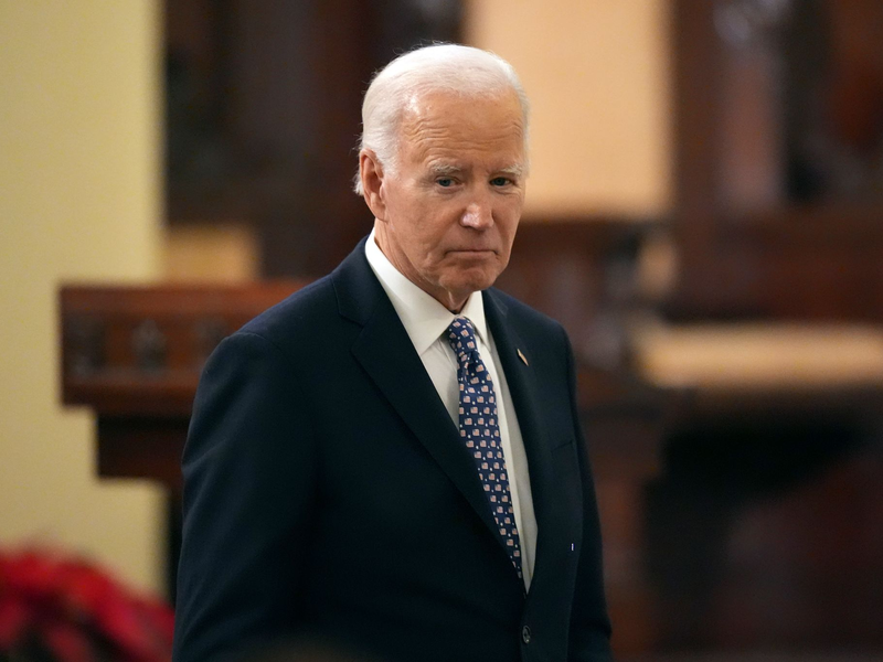 Biden geht davon aus, dass er als Kandidat der Demokraten die US-Wahl gewonnen hätte. (Archivbild) - Foto: Gerald Herbert/AP/dpa
