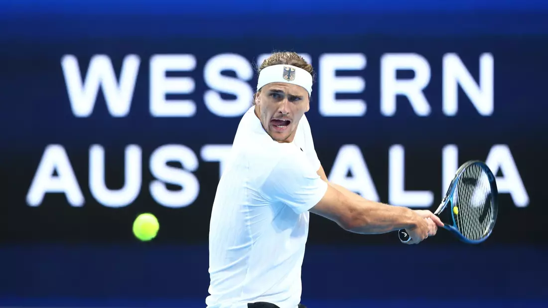 Alexander Zverev spielt in der ersten Runde gegen den Franzosen Lucas Pouille.  - Bild: Trevor Collens/AP/dpa