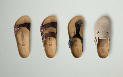 Am Bundesgerichtshof geht es um Urheberrechtsschutz für vier Klassiker des Sandalenherstellers Birkenstock. (Handout) - Foto: Birkenstock Group/dpa