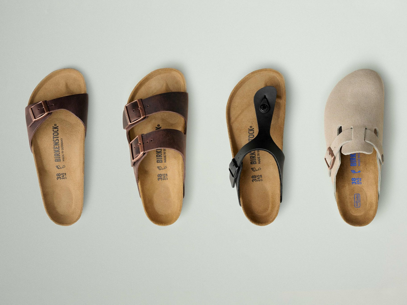 Am Bundesgerichtshof geht es um Urheberrechtsschutz für vier Klassiker des Sandalenherstellers Birkenstock. (Handout) - Foto: Birkenstock Group/dpa