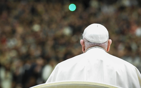 Papst Franziskus äußert Sorge über einen neuen Weltkrieg.  - Foto: Vatican Media/IPA via ZUMA Press/dpa