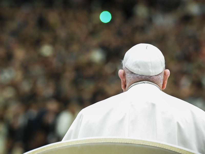 Papst Franziskus äußert Sorge über einen neuen Weltkrieg. - Foto: Vatican Media/IPA via ZUMA Press/dpa