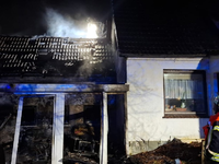 FW-ROW: Brennender Wintergarten in Rhade - Foto: presseportal.de