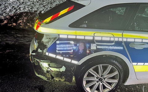 POL-PPWP: Unfall auf winterglatter Fahrbahn - zwei Verletzte - Foto: presseportal.de