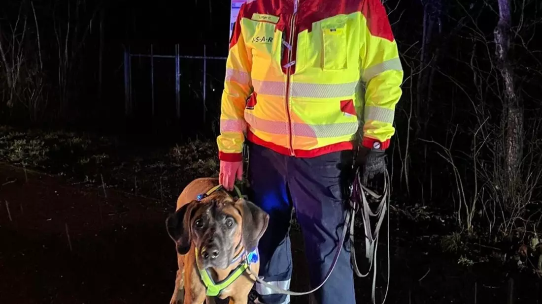 POL-NI: Suchhund findet Vermissten - Bild: presseportal.de