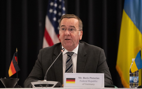 Für Austin war es das letzte Ramstein-Treffen. - Foto: Marijan Murat/dpa