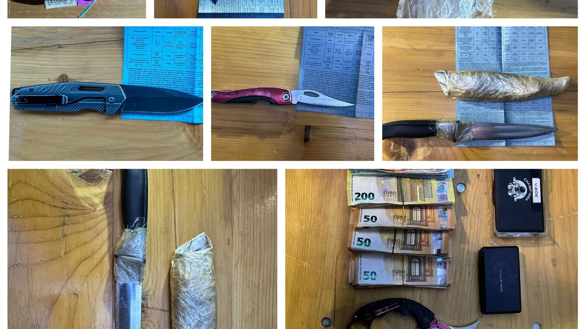 POL-HH: 250109-2 Gemeinsame Pressemitteilung der Polizei Hamburg und der Bundespolizei zur Kontrolle des Waffenverbots im ÖPNV - Foto: presseportal.de