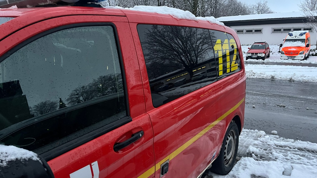 FW Kreis Soest: Abschlussmeldung Schneefall über dem Kreis Soest - Foto: presseportal.de