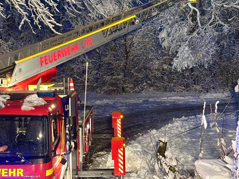 FW-EN: Schneefälle sorgen für viele Einsätze - Foto: presseportal.de