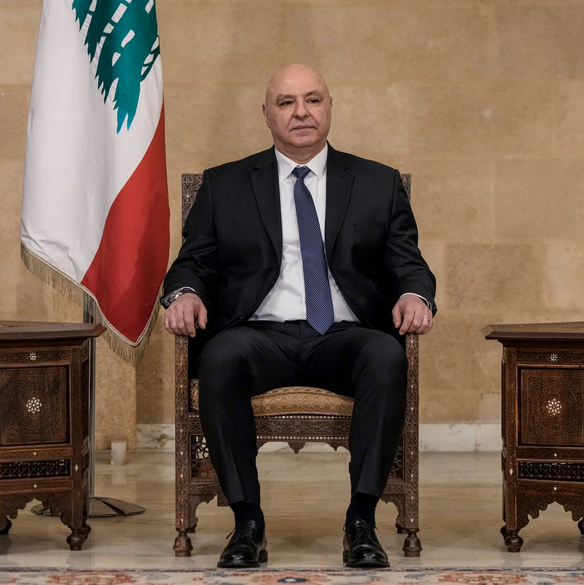 Die Wahl von Generalstabschef Joseph Aoun zum neuen Präsidenten im Libanon weckt die Hoffnung auf einen Neustart des Landes. - Foto: Bilal Hussein/AP/dpa