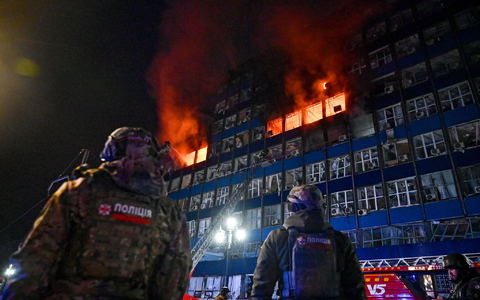 Russische Luftangriffe zerstören täglich auch zivile Objekte in der Ukraine. (Archivbild) - Foto: -/Ukrinform/dpa Russische Luftangriffe zerstören täglich auch zivile Objekte in der Ukraine. (Archivbild) - Foto: -/Ukrinform/dpa