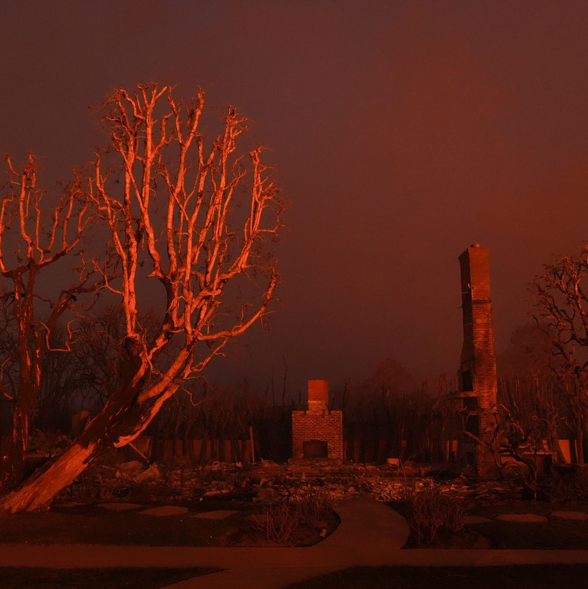 Im vergangenen Januar haben verheerende Brände ganze Viertel von Los Angeles verwüstet. - Foto: Jae C. Hong/AP/dpa