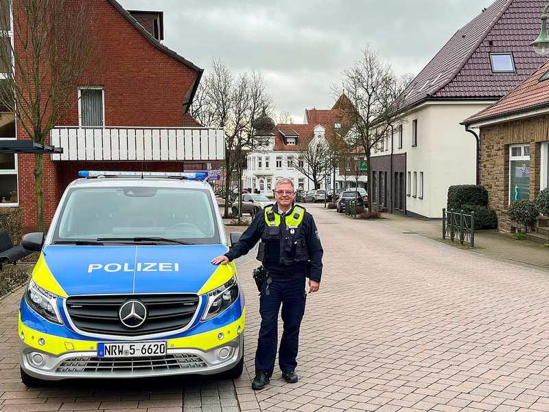 POL-BOR: Reken - Die Polizei in Reken hat ein neues Gesicht - Foto: presseportal.de