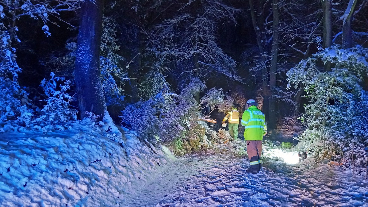 FW-EN: Weitere Unwettereinsätze in der Nacht und am Freitag - Foto: presseportal.de