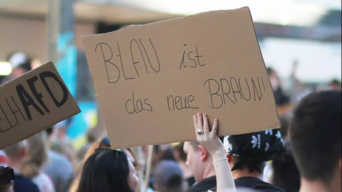 Protest gegen die AfD (Archiv) - Bild: über dts Nachrichtenagentur