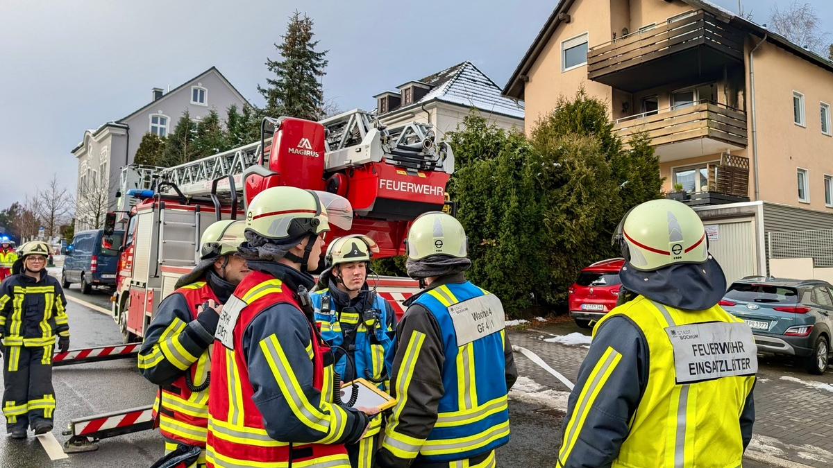 FW-BO: Balkonbrand in Bochum Linden - Foto: presseportal.de