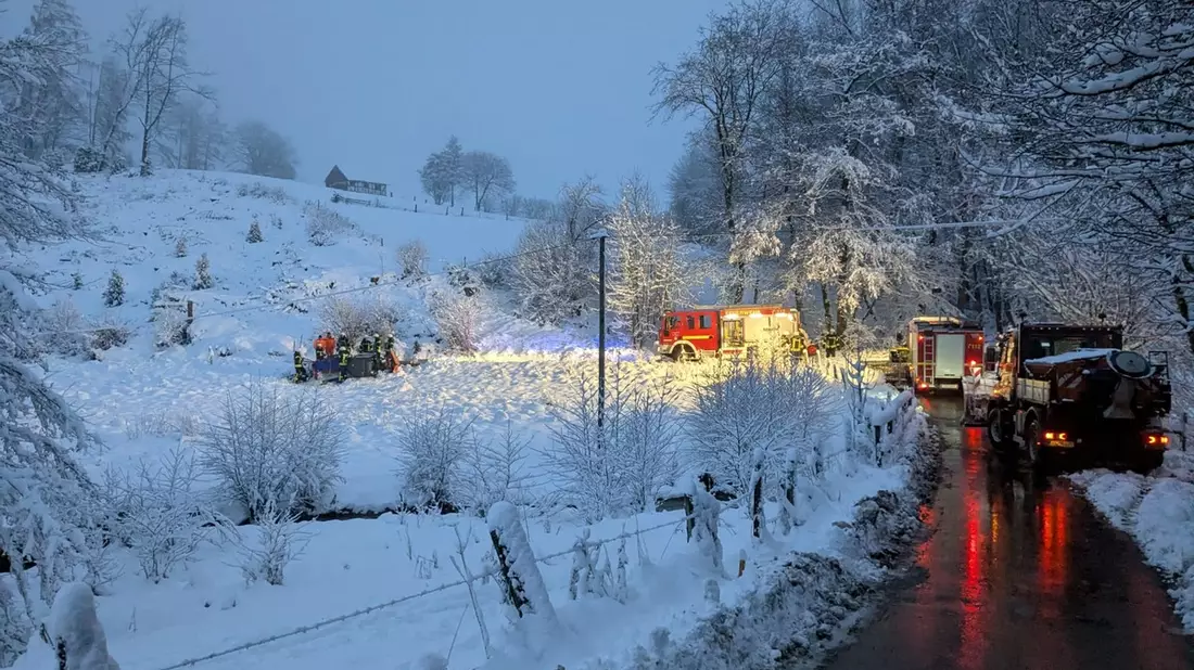 FW-EN: Schneebedingte Einsätze - Bild: presseportal.de