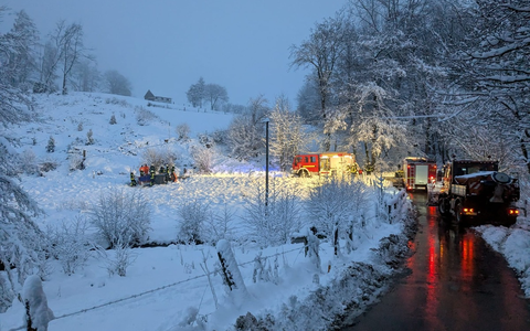 FW-EN: Schneebedingte Einsätze - Foto: presseportal.de