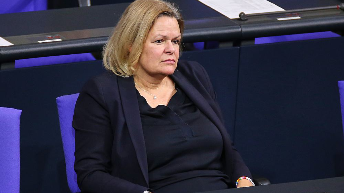 Nancy Faeser (Archiv) - Foto: über dts Nachrichtenagentur